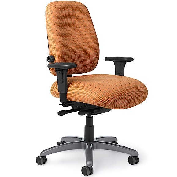 Side View - Office Master PTYM-RV Paramount Value Chair