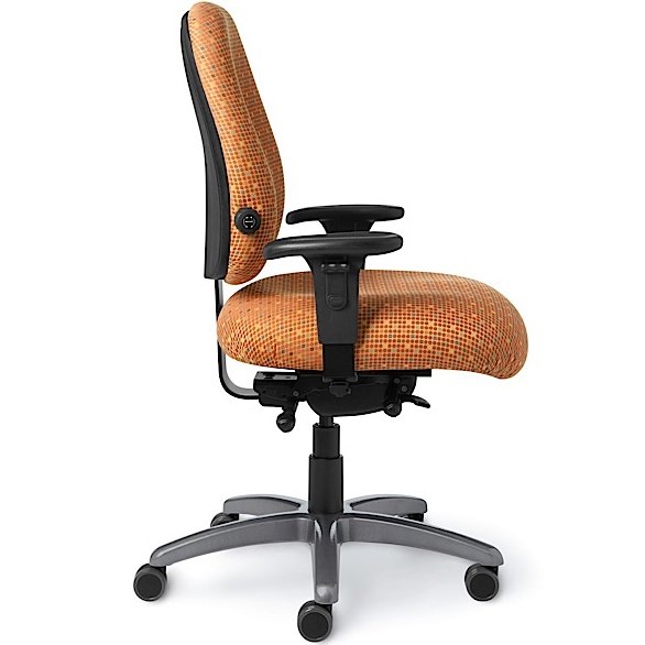 Side View - Office Master PTYM-RV Paramount Value Chair