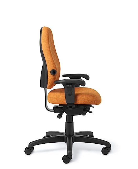 Side View - Office Master PT69-RV Paramount Value Chair