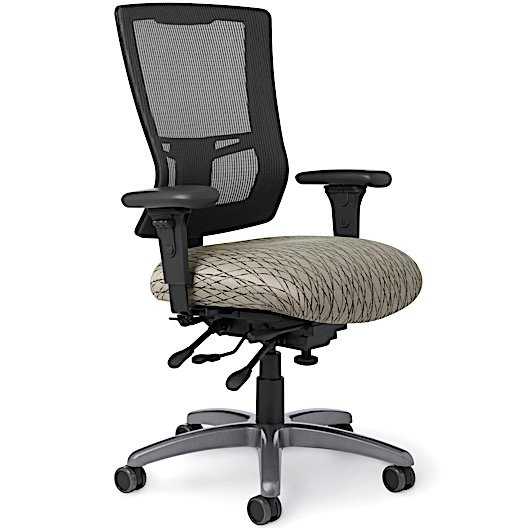 Office Master AFYM (OM Seating) Full Multi-Function High-Back & Deep Seat Chair