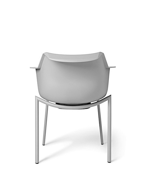 Back view of Office Master WY2G Werksy Guest Chair