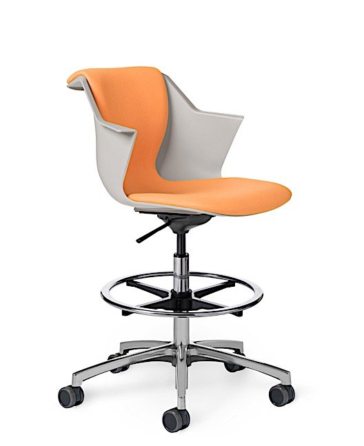 Office Master WY1T (OM Seating) Werksy Light Tasker with Fixed Mechanism