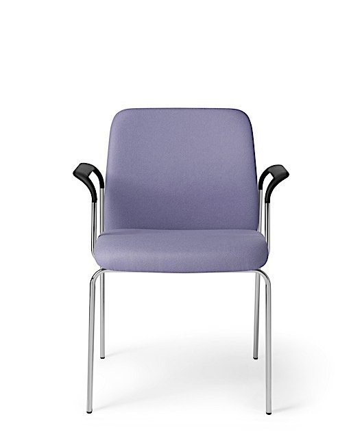 Office Master GY4G Ginny Visitor Guest Side Chair 