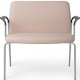 Office Master GY4B-30-SLR Ginny Bariatric 30" Guest Side Chair Silver