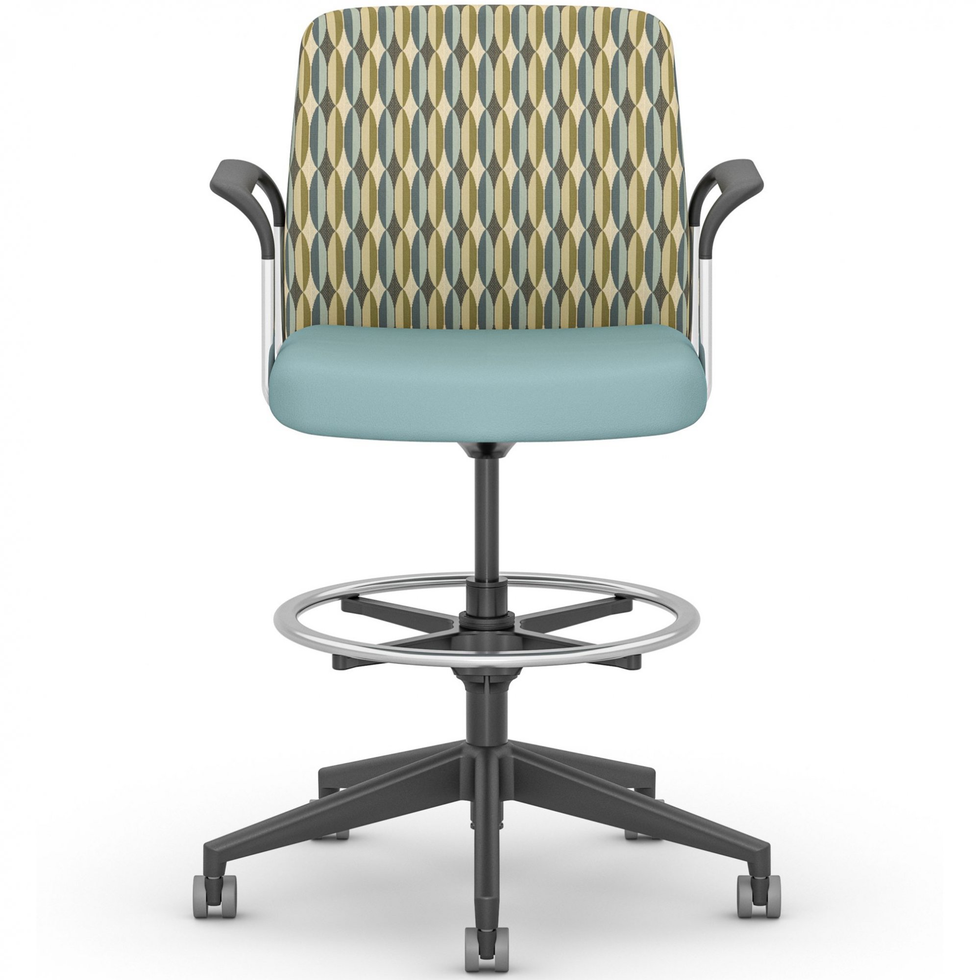 Office Master GY4-TS (OM Seating) Ginny Multi-Tasker Stool