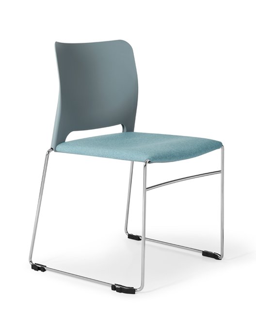 Office Master TD2-S (OM Seating) Tibidi Upholstered Seat Stacker