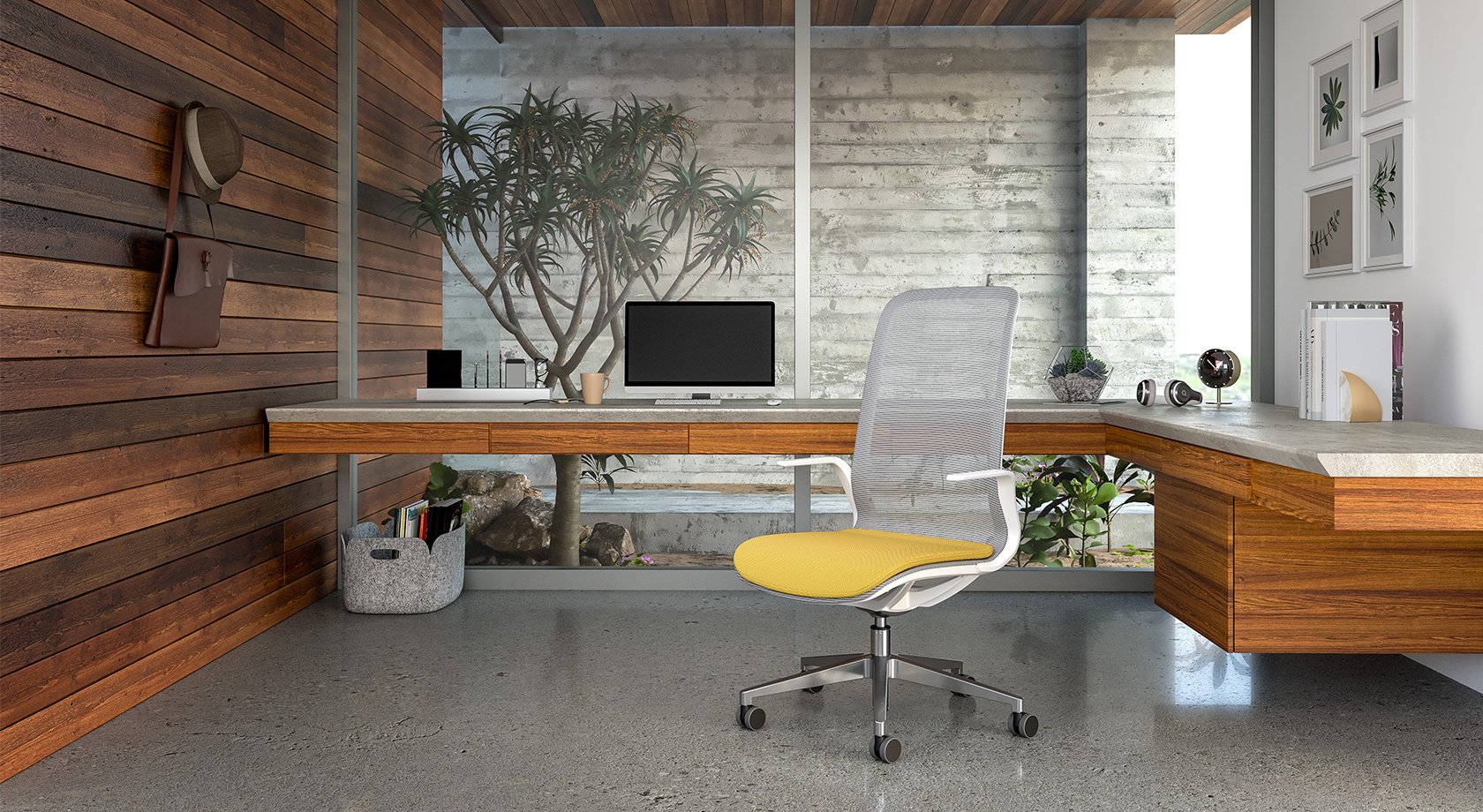 Office Master LN5 (OM Seating) Lorien Mid-Back Mesh Chair