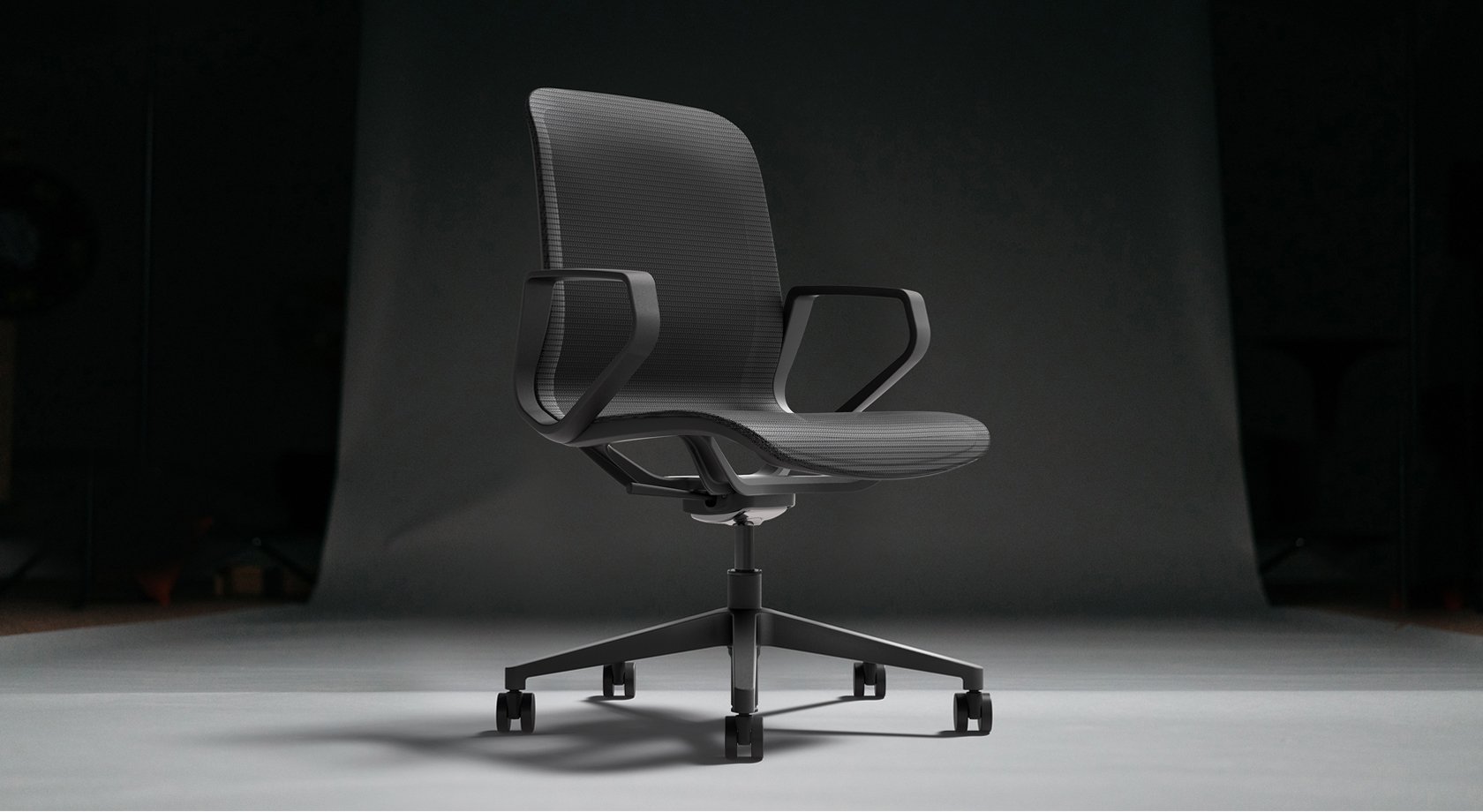 Office Master LN5 (OM Seating) Lorien Mid-Back Mesh Chair