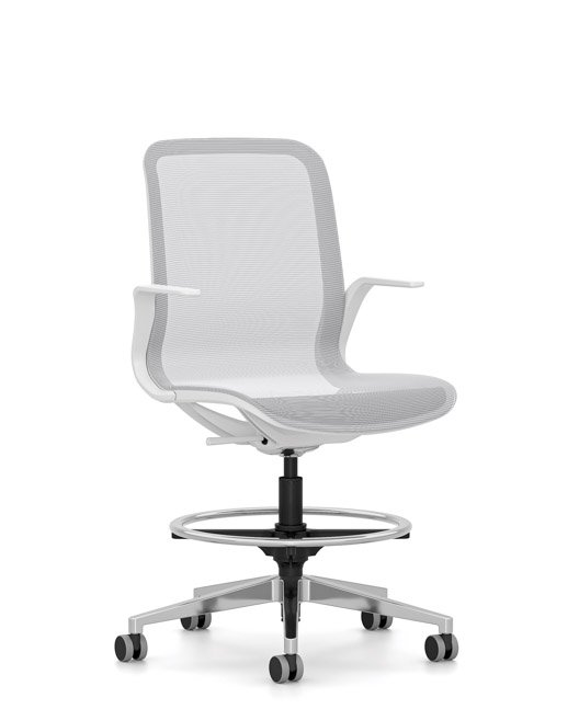 Office Master LN5-TS (OM Seating) Lorien Mid-Back Task Stool