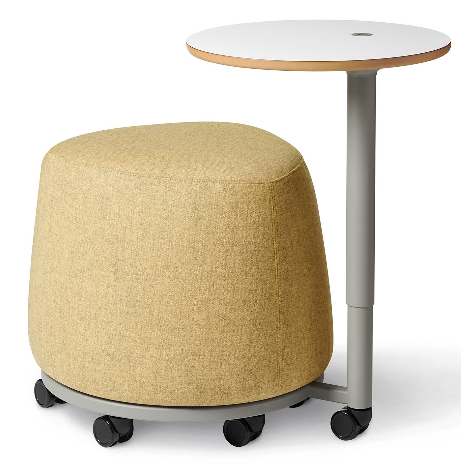 Office Master PLT-T (OM Seating) Pouf with Tablet Plot Twist
