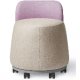 Office Master PLT-B (OM Seating) Pouf with Backrest Plot Twist