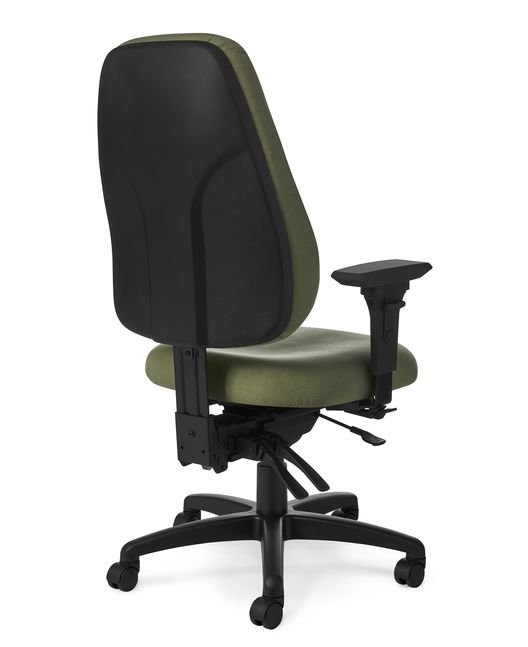 Back View - PA59 Patriot Value Series Large Build Ergonomic Office Chair by Office Master