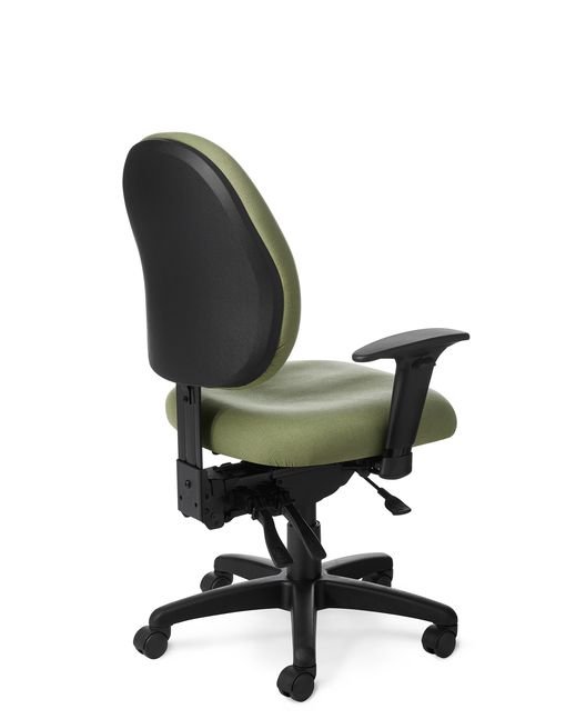 Back View - Office Master PA57D Ergonomic Task Chair
