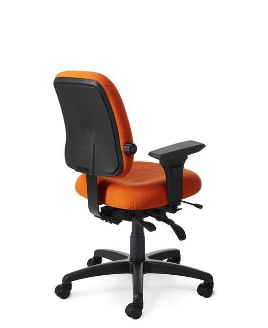 Back View - Office Master PT74 Paramount Value Ergonomic Chair