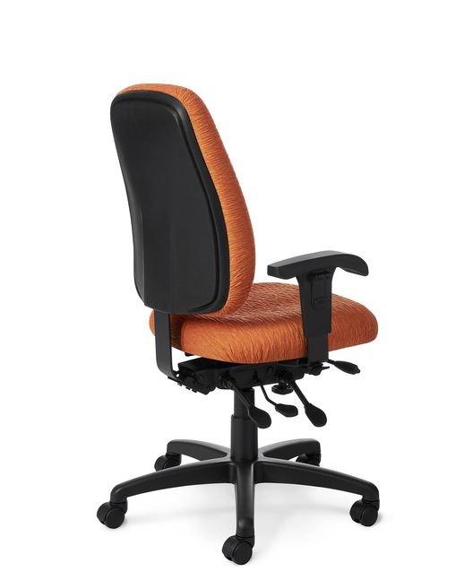 Back View - Office Master PT76N Paramount Value Large Task Chair