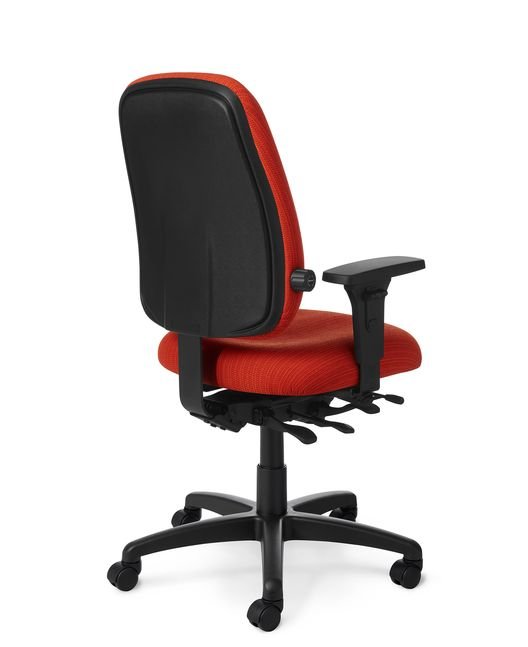 Back View - Office Master PT78 Ergonomic Task Chair