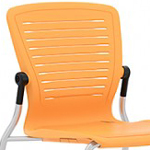Sliding Stacking Side Chair without arms