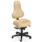 Office Master DB74 Discovery Back Ergonomic Multi Function Healthcare Task Chair