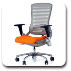 Office Master OM5-B Black Frame or OM5-G Grey Frame Intensive Use Multi Tasking Office Chair Executive Seating