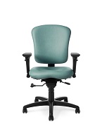Office Master PA Value Line Full Function Task, Management, Executive Ergonomic Seating and Side Guest Chair