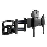 Peerless PLAV70-UNLP-GB Universal Articulating Dual Wall Mount with Vertical Adjustment for 42" to 95" Displays