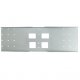 Peerless WSP724 Triple Metal Stud Wall Plate