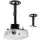Peerless PRS-EXB Height Adjustable Projector up to 25 lbs Ceiling or Wall Mount PRSEXB