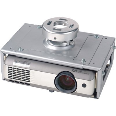 Peerless PRS 35 Projector Ceiling Mount with Small Clamp Style Adapter Plate