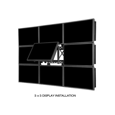 Peerless DS-VW760 Full Service Video Wall Mount for 40