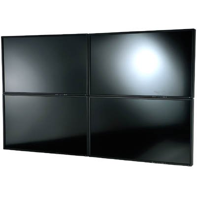 Peerless DS-VW660 Flat Video Wall Mount with 2x2 (40 to 65 inch) Displays
