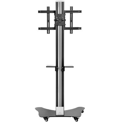 Back View of Peerless SC550 SG5 Series Flat Panel Floor Cart for 42