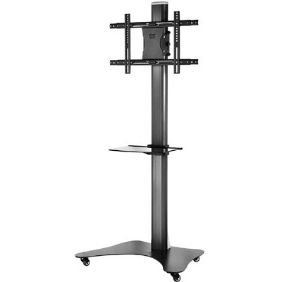 Side View of Peerless SC550 SG5 Series Flat Panel Floor Cart for 42