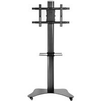 Peerless SC550 SG5 Series Flat Panel Floor Cart for 42"-58" Displays up to 150 lbs with Metal Base