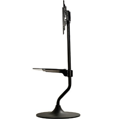 Side View of Peerless FPZ-646 Flat Panel Stand for 32-46 inch Displays up to 100 lbs