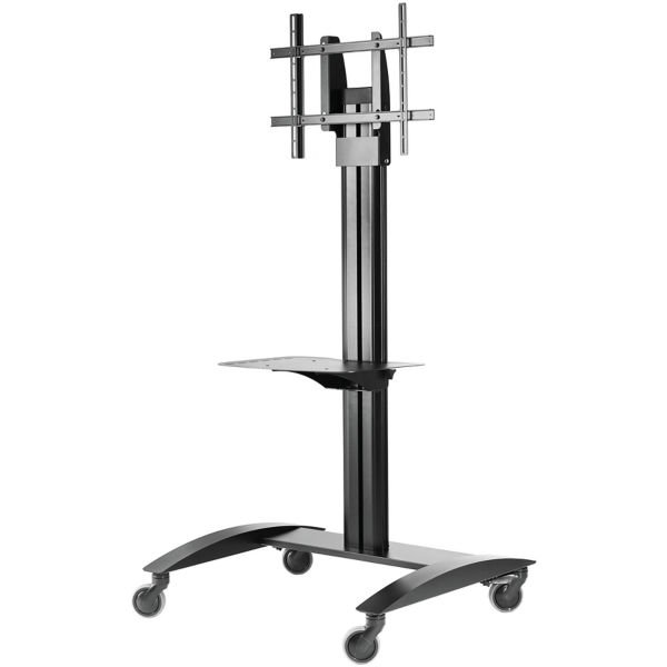 Peerless SR560M-AB or SR560M-AW Antimicrobial Flat Panel TV Cart