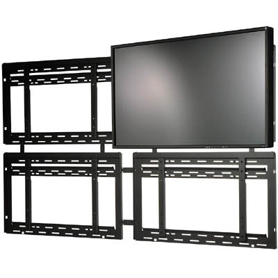 Peerless DS-VW650 Ultra Thin Flat Video Wall Mount for 40 to 50 inch Displays up to 75 lbs