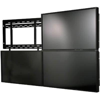 Peerless DS-VW650 Ultra Thin Flat Video Wall Mount for 40 to 50 inch Displays up to 75 lbs