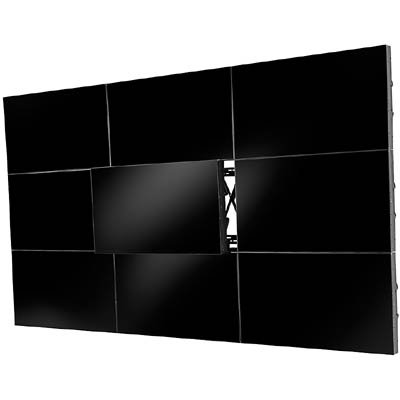 Peerless DS-VW765-LAND Full Service Video Wall Mount for 40 to 65 inch Displays up to 125 lbs