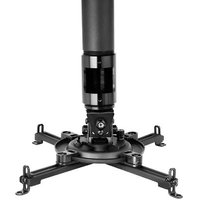 Peerless PAG-UNV-MU Arakno Geared Micro Projector Mount with Universal Adapter up to 25 lbs. Extension Column sold separately.