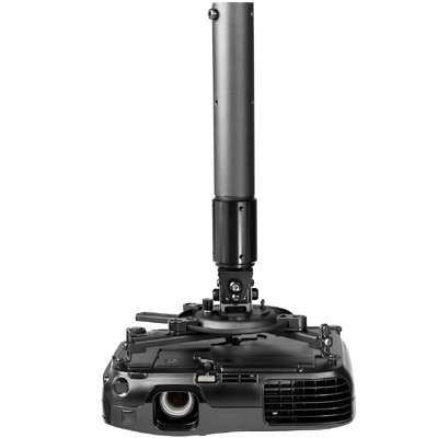 Peerless PAG-UNV-MU Arakno Geared Micro Projector Mount with Universal Adapter up to 25 lbs. Extension Column sold separately.