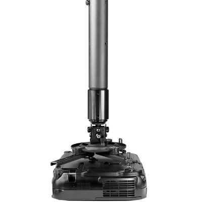Peerless PAG-UNV-MU Arakno Geared Micro Projector Mount with Universal Adapter up to 25 lbs. Extension Column sold separately.