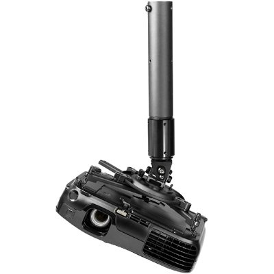 Peerless PAG-UNV-MU Arakno Geared Micro Projector Mount with Universal Adapter up to 25 lbs. Extension Column sold separately.