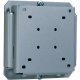 Peerless SF630-AB or SF630-AW Antimicrobial Flat Wall Mount for 10" to 24" LCD Displays up to 80 lbs