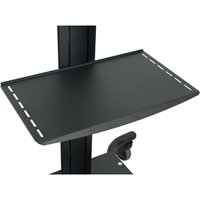 Peerless ACC313 Metal Shelf for SmartMount Carts and Stands Black