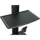 Peerless ACC313 Metal Shelf for SmartMount Carts and Stands Black