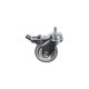 Peerless ACC332 Accessory Caster Wheels Silver for Practico Stand