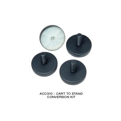 ACC310 conversion kit is used to conver from cart to stand