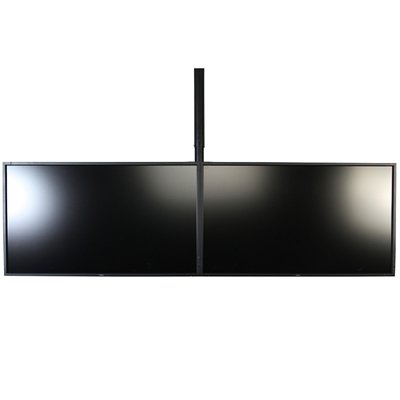 Peerless DST940 Dual Display Ceiling Mount System for 37"-46" Displays up to 150 lbs (Ceiling Mounted 2x1 Video Wall)