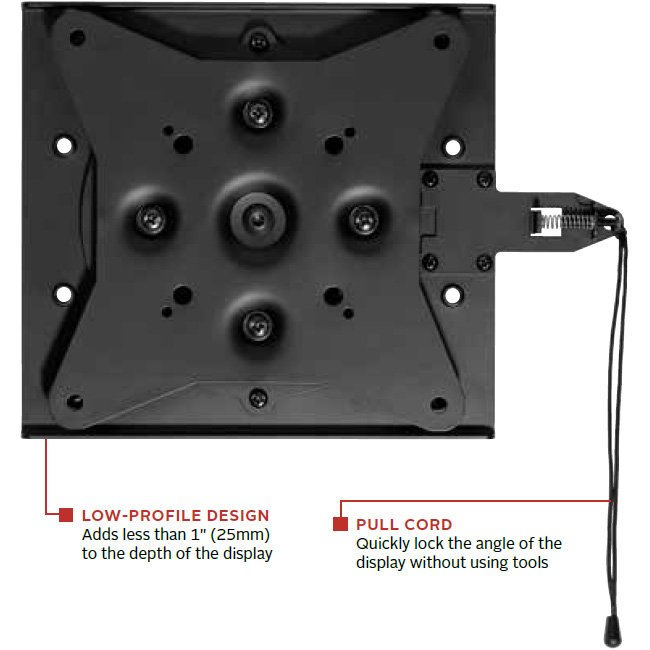 Peerless RMI2C Rotational Mount Interface for Carts and Sands