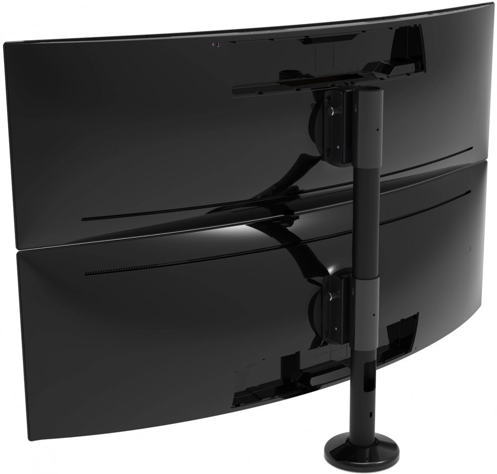 Peerless B-MIS38426 1x2 Bolt Down Desktop Mount for 43